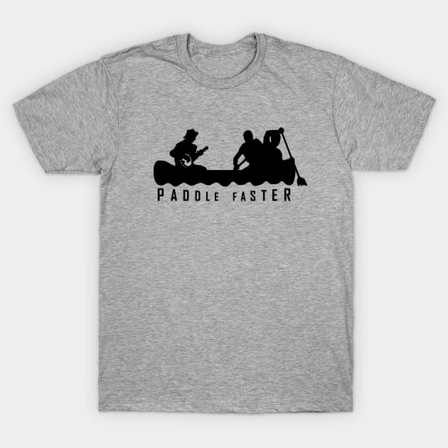 Paddle Faster T-Shirt by Etopix